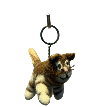 Cat Keyring
